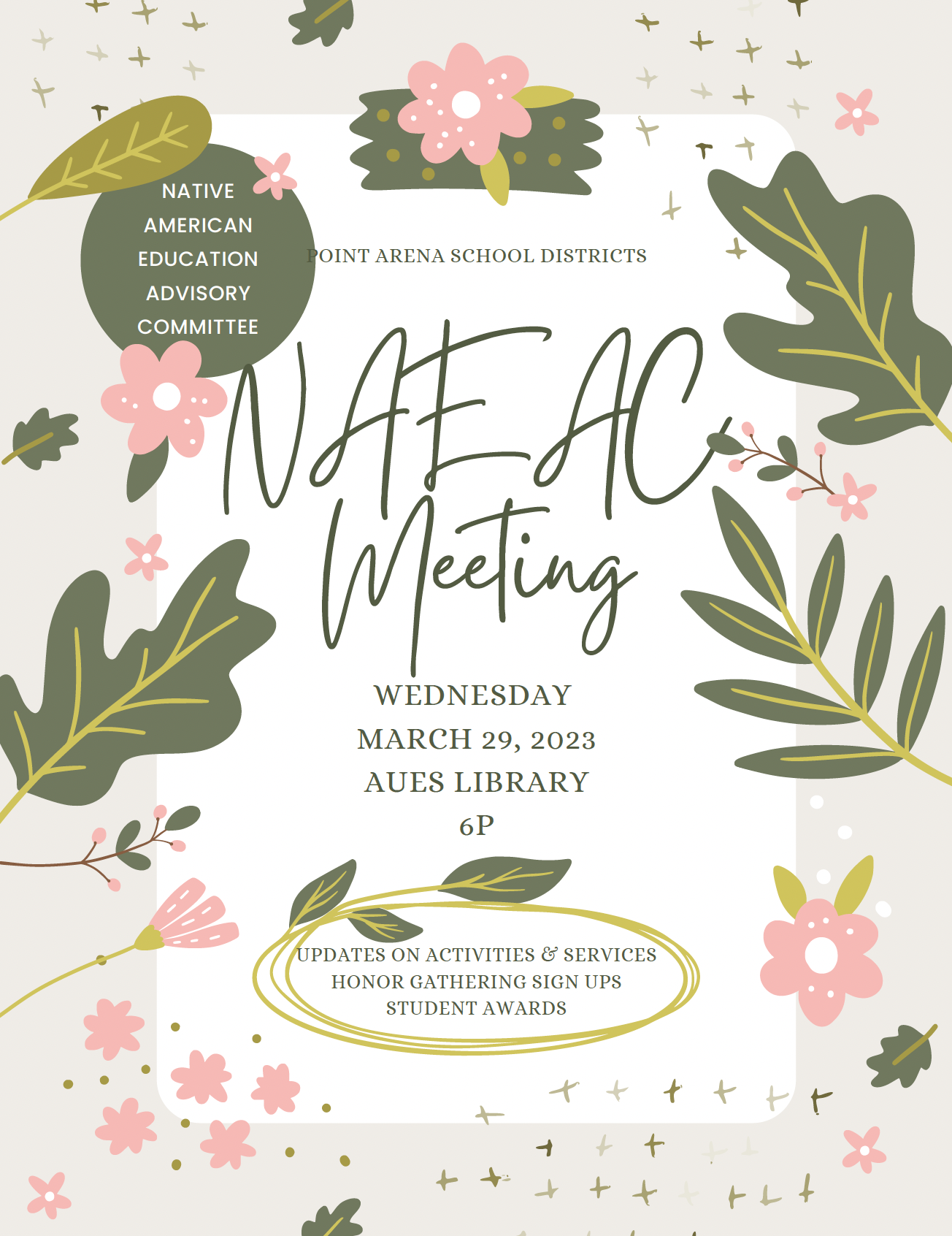 NAEAC Meeting