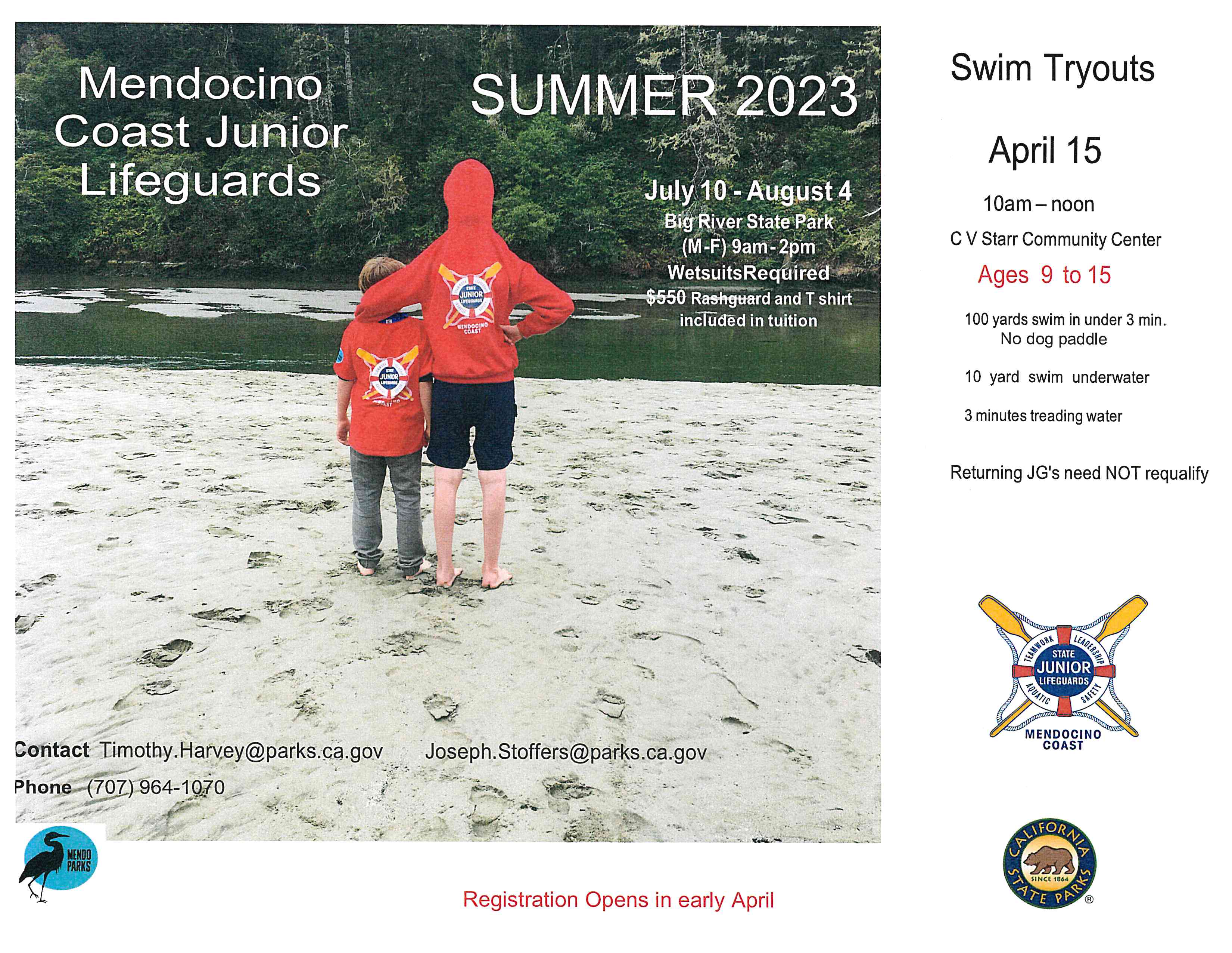 junior lifeguards