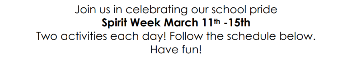 spirit week