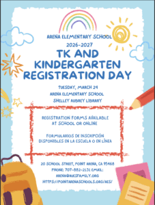 TK/Kindergarten Registration 2026